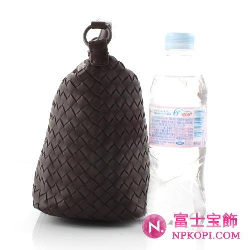 Bottega Veneta/ボッテガ・ヴェネタ  ラムスキン ショルダーバッグ ダークブラウン 239988V00162072